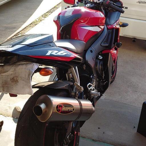 YZF-6 逆車フルパワー　現車確認できます YZF-6 逆車フルパワー 現車確認できます