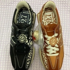 ニューバランス MS327 フランクミュラー コラボ ブラック・ブラウン2足