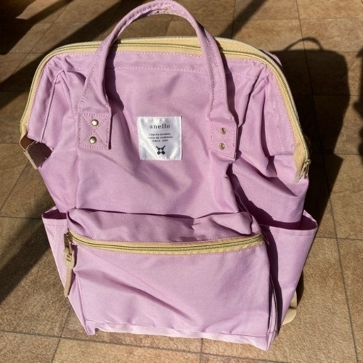 お値下げ中anelloリュックラベンダー色 わんじぃ 大岡のバッグ リュックサック の中古あげます 譲ります ジモティーで不用品の処分