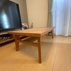 【ネット決済】unico （中古品）ローテーブル