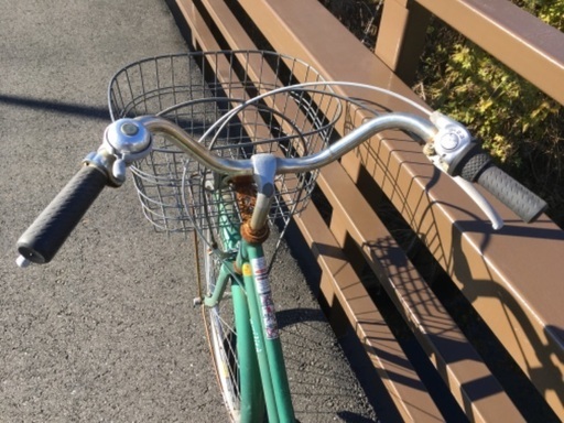 chariyoshy 出品)26インチ グリーン 3段ギア