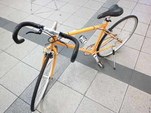 新春セール開催 10000円を6,000円TRINITY Plus 自転車 オレンジ クロスバイク