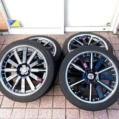 LOWENHART レーベンハート DEF デフ 20インチ 4本セット ハリアー アルファード 8 2/1 J PFF＋35 ホイール 車 