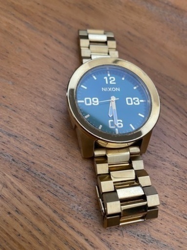 ニクソン NIXON 腕時計 ゴールド×グリーン