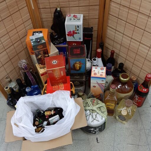 未開栓 お酒 37点+ミニボトル 中国酒 焼酎 リキュール 紹興酒 その他