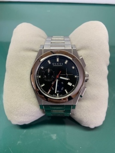 グッチ パンテオンクロノ YA115235 115.2 腕時計 クロノグラフ クォーツ メンズ