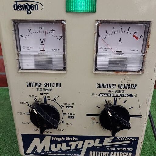 デンゲン HRC-15010 バッテリー充電器【リライズ野田愛宕店】【店頭取引限定】【ジャンク(実動作未確認の為)】【管理番号：ITMAJEIZP27C】 デンゲン HRC-15010 バッテリー充電器【リライズ野田愛宕店】【店頭