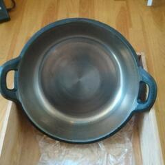 山王党 久慈砂鉄 天婦羅鍋