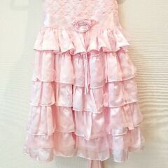 120 ピンクのドレス 発表会、仮装、変身に！