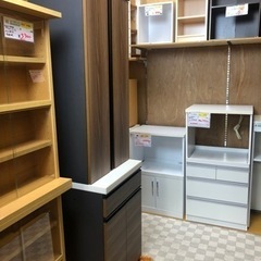 【リサイクルサービス八光　田上店　配達・設置OK】㈱丸仙工業　食器棚　57　コーラル　DB リサイクルサービス八光 田上店 配達・設置OK】㈱丸仙工業 食器棚 57