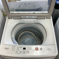 【トレファク花小金井店】AQUA/5.0kg/2019年製/縦型洗濯乾燥機/乾燥機付き洗濯機/洗濯機/乾燥機/中古洗濯機/格安洗濯機/武蔵野市/小平市/小金井市/国分寺市/杉並区/【トレファク花小金井店】 