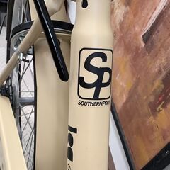 SOUTHERNPORT 自転車 leg conscious 24インチ 変速あり クリームカラー 