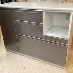 NITORI/ニトリ キッチンカウンター ロータイプ アルミナ2 120CTSI