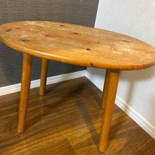 スリーコインズミニテーブル ちびママ 酒殿の家具の中古あげます 譲ります ジモティーで不用品の処分