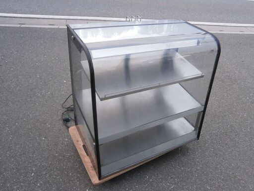 ☆中古品 サンヨー　ホットショーケース 温蔵ショーケース 100V 3段 SHB-L851 200L 800ｘ500ｘ750㎜ 動作問題なし☆