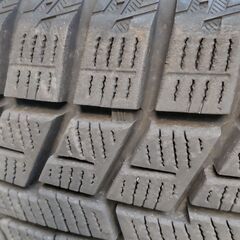 【終了】◆走行少なめ◆軽自動車用スタッドレスタイヤ『ヨコハマ・アイスガード6（IG60）155/65R14』アルミホイール付き4本セット・手渡し希望