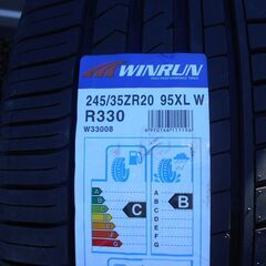 早い物勝ち！！ ２０インチ新品タイヤ４本セット WINRUN 225/35ZR20×2 245/35ZR20×2