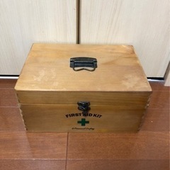 木製薬箱