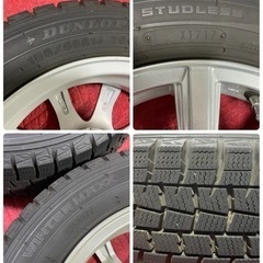 【金額相談可】155/65R14 軽自動車スタッドレスセット 2017年製