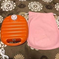 【ネット決済】湯たんぽ巾着袋付きピンク