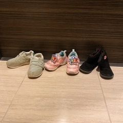 こども靴 ニューバランス/アリエル/ブーツ 16,15サイズ
