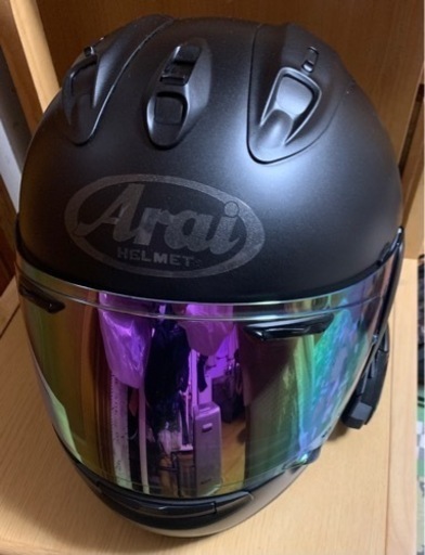 今年中にお取引きできる方2000円引き★Arai RX-7X マットブラック Mサイズ ビーコム6X付き