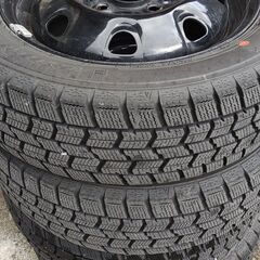 ホイール付スタッドレスタイヤ４本・155/65 R13　GOOD...