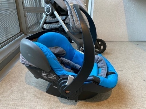 美品】Stokke Scoot 新生児から使えるベビーカー チャイルドシート