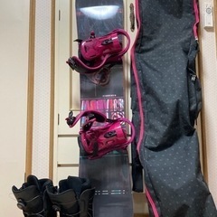 スノーボードセット未使用に近い