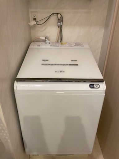 洗濯機　ビートウォッシュ　HITACHI BW-DX120E(W)