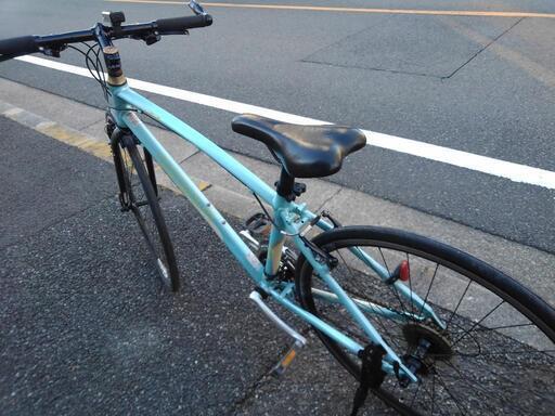 中古自転車1809 前後タイヤ新品！ クロスバイク 700×28C 3