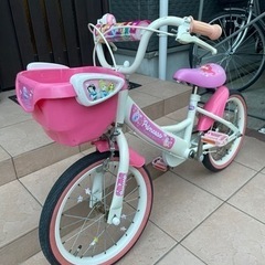 【ネット決済】子供用自転車　16インチ　ディズニー　プリンセス