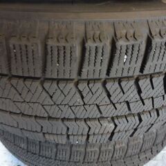 アルミ付きスタッドレス185/60R15 スタッドレスタイヤ アルミ 185/60R15 2018年冬購入 1シーズン装着