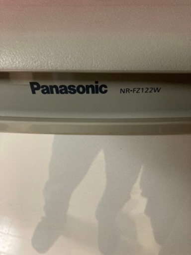 ストッカー　冷凍庫　パナソニックMR-FZ122Wの画像