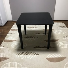 食卓テーブル黒色