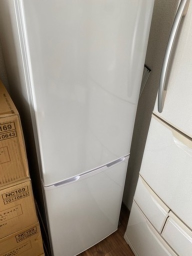 アイリスオーヤマ冷凍冷蔵庫2020年製 2ドア 162L AF162-W