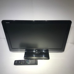 #5951 SHARP 液晶カラーテレビ　LC-22K3 22イ...