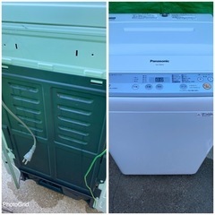 お薦め品‼️激安‼️洗浄クリーニング済み‼️パナソニック洗濯機5kg 2016年