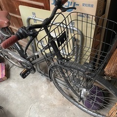 自転車　「現状渡し」【受け渡し者決定】