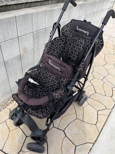 【商談中】キンダーワゴン 双子ベビーカー