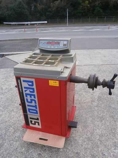☆福岡発 中古品 東洋精機工業 ホイールバランサー PRESTO15 100V 動作確認済み☆