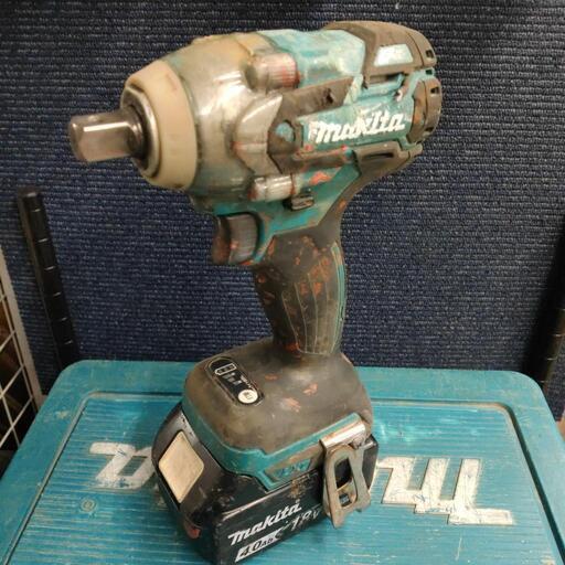 ★現状品 makita マキタ 18v 4.0Ah インパクトレンチ TW281D 電動工具 ◎