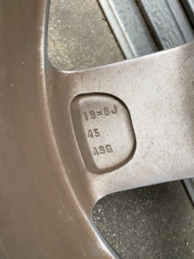 美品】LEXUS レクサス 純正ホイール 18インチ 8J pcd114.3 5穴 235