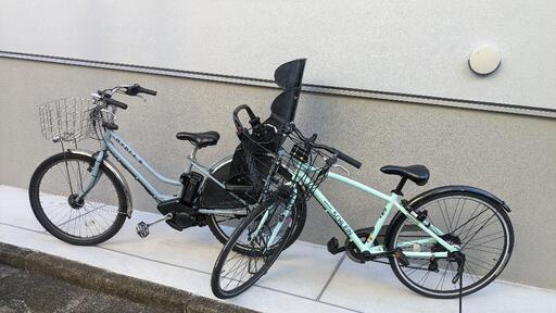 ブリジストン自転車（電動含む）　２台セット　ハイディービ　シュライン