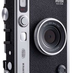 新品富士フイルムチェキinstaxmini Evoハイブリッドインスタントカメラ