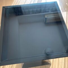 ダイニングテーブル ガラス製 ダイニングチェア4脚 セット