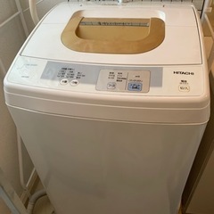 HITACHI 2014年制　洗濯機　5kg