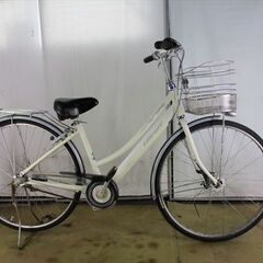 B630　限定特価　整備済み★ブリヂストン　アルベルトロイヤル　ホワイト★ 中古自転車 【27インチ 】