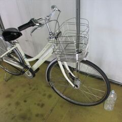 B630　限定特価　整備済み★ブリヂストン　アルベルトロイヤル　ホワイト★ 中古自転車 【27インチ 】