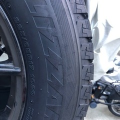 17インチスタッドレスタイヤ(ハリアーに装着)